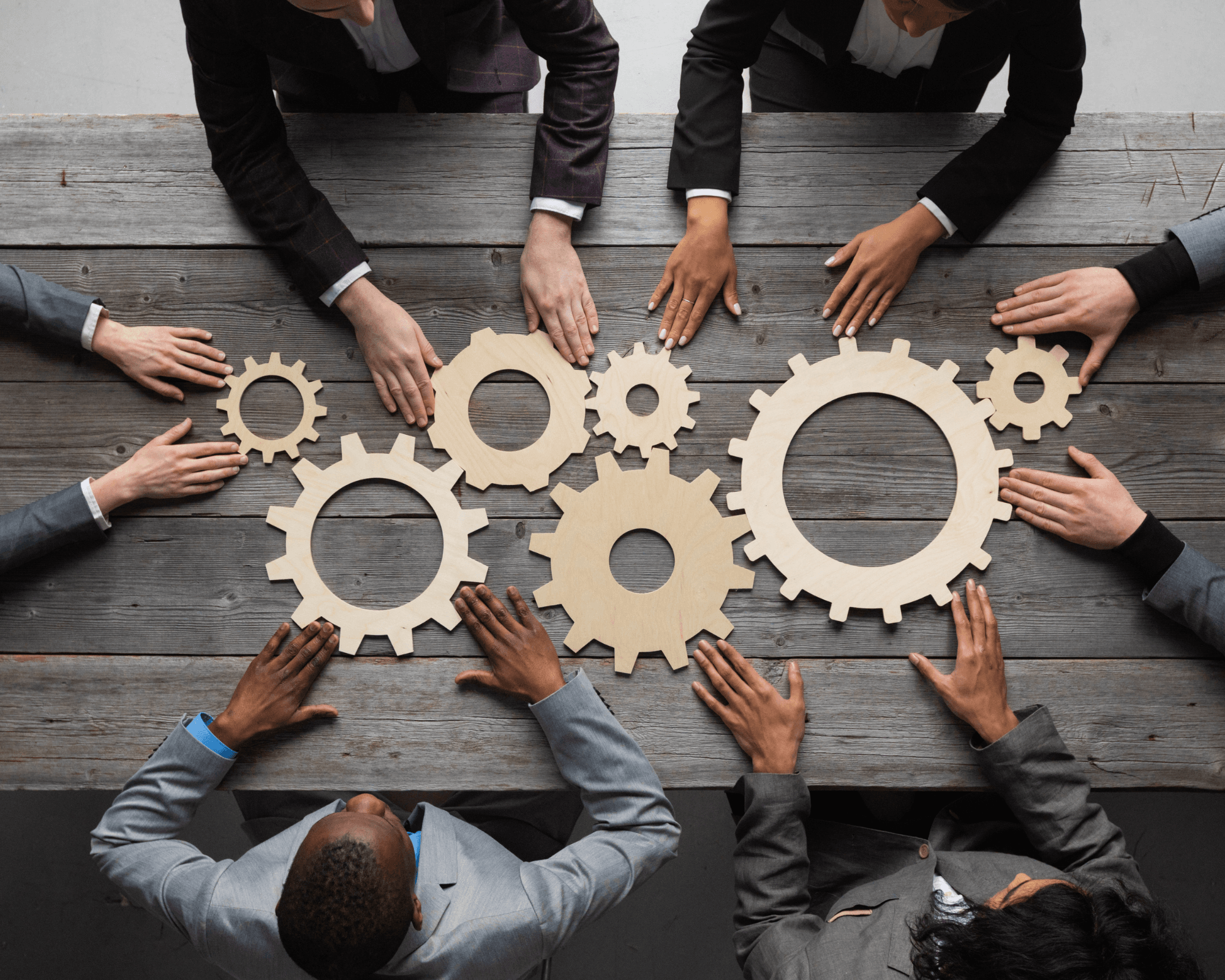 Professionelle Geschäftsverbindung